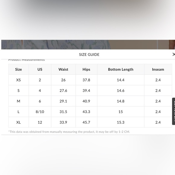 Commense Floral Jacquard Shorts - Picture 10 of 10